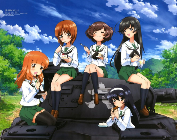【经典动画介绍】少女与战车 Girls und Panzer 1-12话+OVA+剧场版 全集